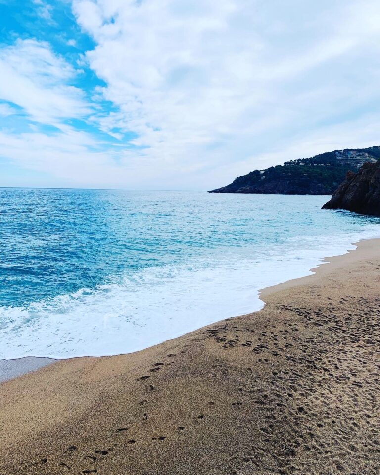 Playa de arena de Begur, en la Costa Brava
